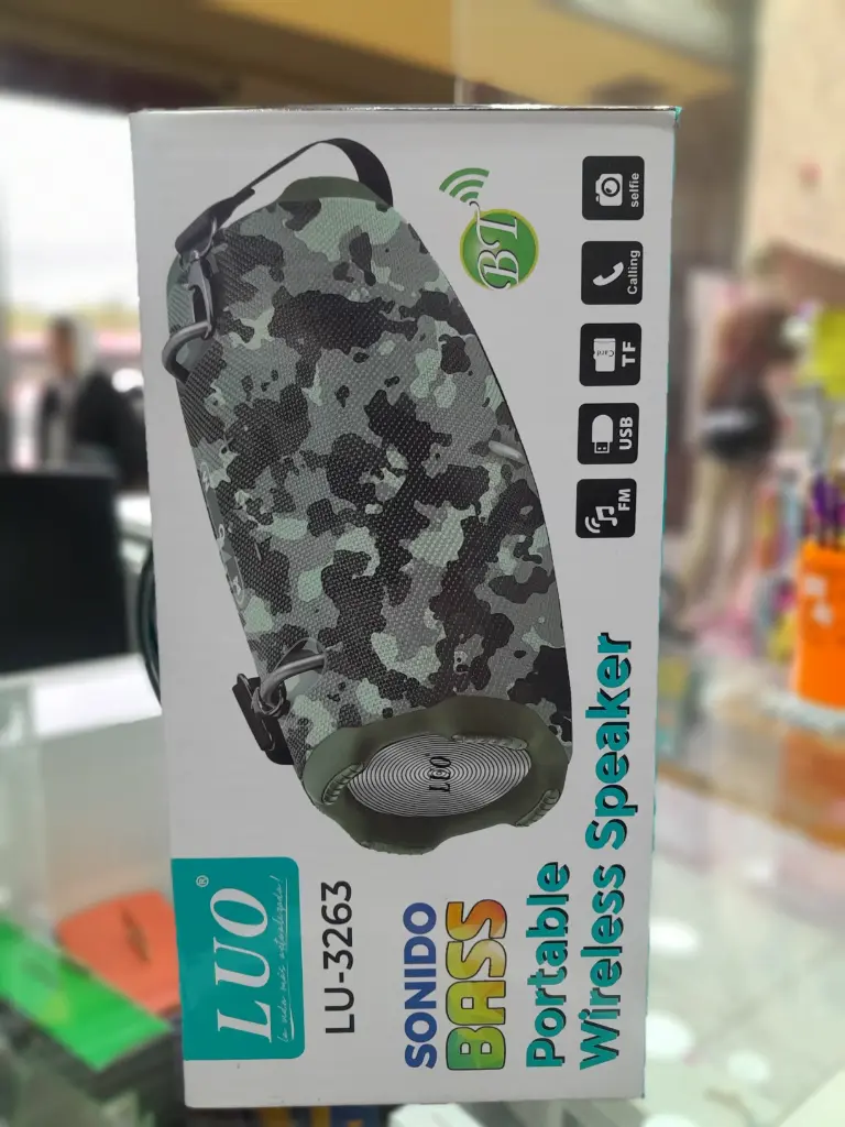 LU-3263 SPEAKER PORTABLE C/ALZAS