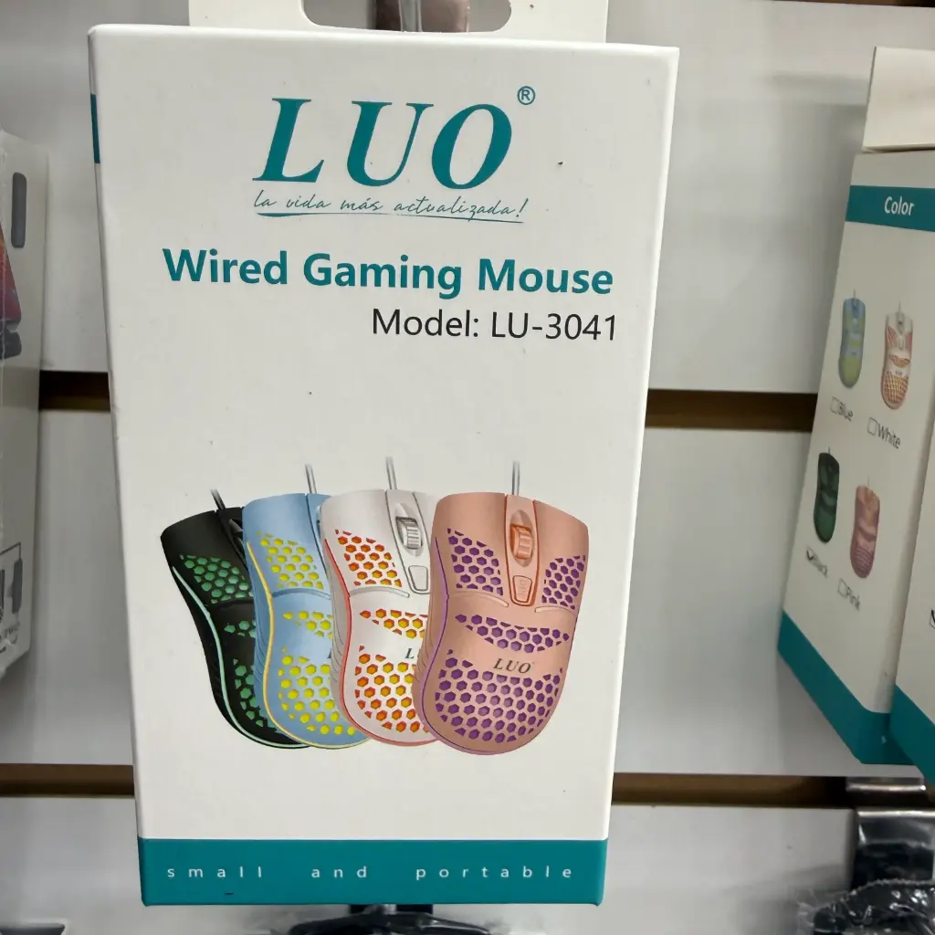 LU-3041 MOUSE COLORIDO USB 